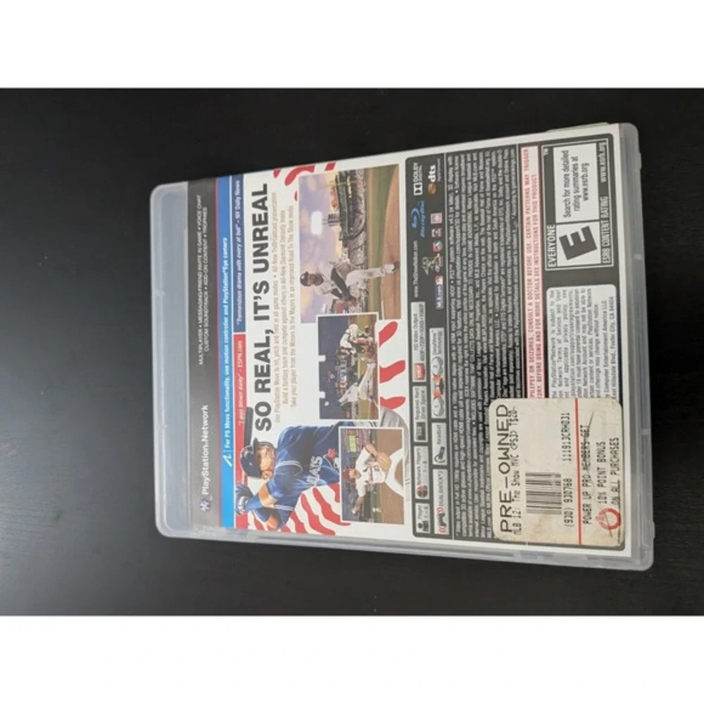 MLB 12: The Show (Sony PlayStation 3, 2012) PS3 Video Game Baseball Sports‎